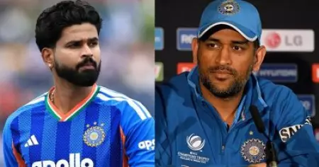 ക്യാപ്റ്റനായി തോറ്റ കളികളിലെല്ലാം 'ജയം'; ധോണിയെ മറികടന്ന് ഭാഗ്യനായകനായി അയ്യര്‍
