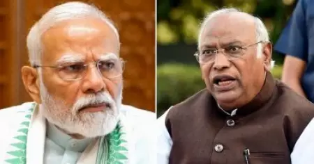 ലവലേശം നാണമുണ്ടെങ്കില്‍ അമിത് ഷായെക്കൊണ്ട് രാജിവെപ്പിക്കണം; മോദിയോട് ഖാര്‍ഗെ