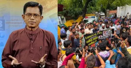 'വെടിവെക്കും,  ശവങ്ങള്‍ പെറുക്കി ആശുപത്രിയില്‍ എത്തിക്കും'; വിദ്യാര്‍ത്ഥി സമരത്തെക്കുറിച്ച് വിദ്വേഷ പരാമര്‍ശവുമായി ടി.ജി. മോഹന്‍ദാസ്