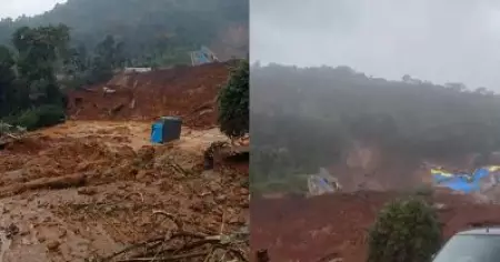വയനാട് തുരങ്കപാത നിര്‍മാണ മേഖലയില്‍ വന്‍ മണ്ണിടിച്ചില്‍: ആളുകള്‍ കുടുങ്ങിക്കിടക്കുന്നതായി സംശയം, അടിയന്തര യോഗം വിളിച്ച് മുഖ്യമന്ത്രി