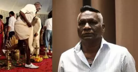 'എത്ര പണം സമ്പാദിച്ചാലും ആ പഴയ കോളനി സ്വഭാവം മാറില്ല'; നിലവിളക്കിന് മുന്നില്‍ ചെരിപ്പിട്ടെന്ന പേരില്‍ ഐ.എം. വിജയനെതിരെ ജാതി അധിക്ഷേപം