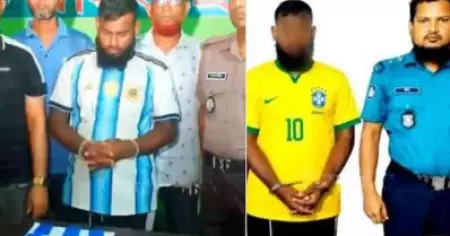 ലഹരിക്കേസ് പ്രതിയുടെ അര്‍ജന്റീന ജേഴ്‌സി എ.ഐ വഴി ബ്രസീലാക്കി; ബംഗ്ലാദേശില്‍ പൊലീസുകാരന് സസ്‌പെന്‍ഷന്‍
