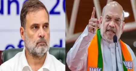 'വോട്ട് ബാങ്കിനായി ദേശവിരുദ്ധ നിലപാട്'; വന്ദേമാതരത്തില്‍ കോണ്‍ഗ്രസ് മുസ്‌ലിങ്ങളെ പ്രീണിപ്പിക്കുകയാണെന്ന് അമിത് ഷാ