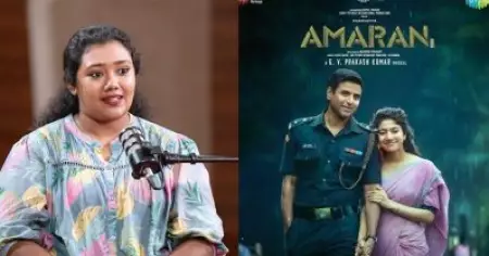 അമരൻ സിനിമയിൽ ആദ്യം ഡബ്ബ് ചെയ്തത് ഞാൻ, അത് കേട്ടിട്ടാണ് സായിപല്ലവി ഡബ്ബ് ചെയ്തത്:  മരിയ ലാലി ജോണി
