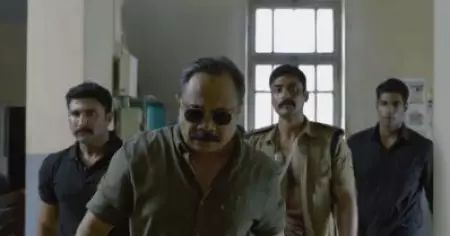 അടിച്ചുമാറ്റിയ ബി.ജി.എമ്മും ചെസ്റ്റ് വര്‍ക്കൗട്ട് കഴിഞ്ഞിറങ്ങിയ ജോര്‍ജ് സാറും... ട്രോളന്മാര്‍ക്ക് ചാകരയായി ലോ ആന്‍ഡ് ഓര്‍ഡര്‍