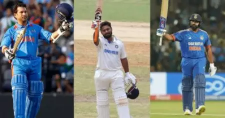 ഏകദിനത്തിലെ സച്ചിനും ടി-20യിലെ രോഹിത്തിനുമൊപ്പം ടെസ്റ്റിലെ പന്ത്; ഇതിഹാസങ്ങള്‍ക്കൊപ്പം ഇനി ഇതിഹാസതുല്യന്‍