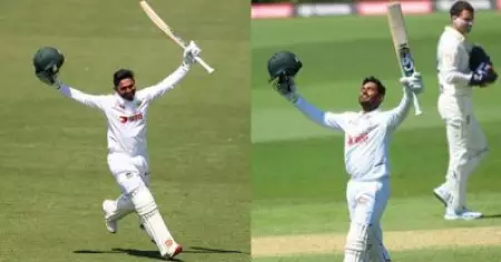 ചരിത്രം കാത്തിരുന്ന സെഞ്ച്വറി; ഓസ്ട്രേലിയയില്‍ പുതു ചരിത്രമെഴുതി ബംഗ്ലാദേശ് താരം