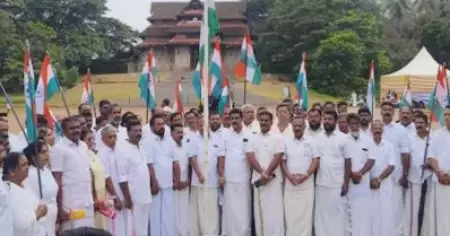 'ക്ഷേത്രഭൂമിയില്‍ അതിക്രമിച്ചു കയറി'; ബി.ജെ.പിക്കെതിരെ പൊലീസില്‍ പരാതി നല്‍കി കൊച്ചിന്‍ ദേവസ്വം ബോര്‍ഡ്