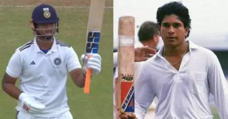 എട്ട് റണ്‍സ് കൂടി നേടാമായിരുന്നില്ലേ വൈഭവേ; ചരിത്രത്തില്‍ സച്ചിന്‍ ഒറ്റയ്ക്ക് വാഴും