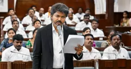 തമിഴ് വെറുമൊരു ഭാഷയല്ല, നമ്മുടെ വികാരം; സര്‍ക്കാര്‍ ചടങ്ങുകളില്‍ 'തമിഴ് തായ് വാഴ്ത്ത്' ആദ്യം ആലപിക്കുമെന്ന് വിജയ്