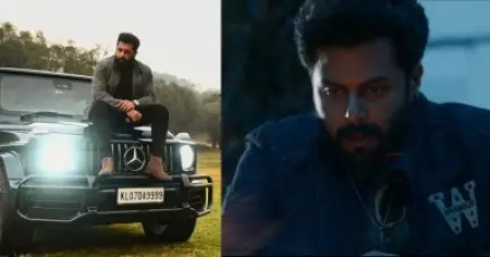 മാര്‍ക്കോയുടെ സെറ്റീന്ന് വഴിമാറി വന്നതാണെന്ന് തോന്നുന്നു, അതേ കാറും അതേ കോട്ടുമായി വരവിലെ അഭിമന്യു തിലകന്‍