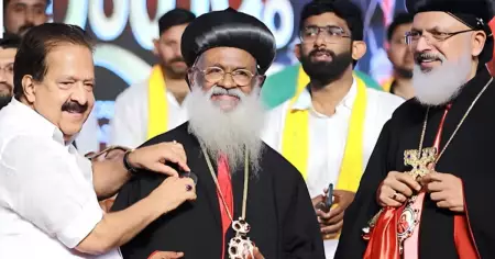 'ചെന്നിത്തലയല്ല, രമേശ് തൂഫാന്‍!' ലഹരിമാഫിയയെ പൂട്ടാനിറങ്ങിയ തൂഫാന്‍ ലീഡറാണ് ചെന്നിത്തല': ബസേലിയോസ് മാര്‍ത്തോമ മാത്യൂസ് തൃതീയന്‍ കാതോലിക്കാ ബാവ