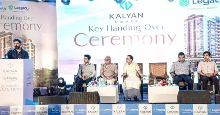 കല്യാൺ ഹോംസ് ലെഗസിയുടെ താക്കോൽദാനം കോഴിക്കോട് നടന്നു