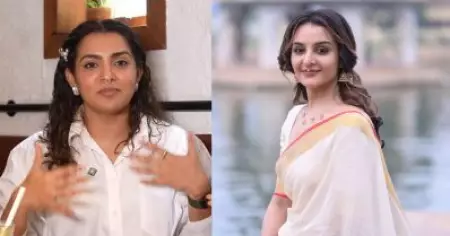 മഞ്ജു ചേച്ചിയെ കണ്ട് കൈകൾ ചേർത്തുപിടിച്ച് അന്ന്  ‘ഐ ആം സോ ഹാപ്പി യൂ ആർ ബാക്ക്' എന്ന് പറഞ്ഞു; പാർവതി തിരുവോത്ത്