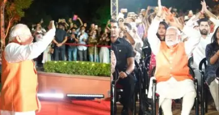 ദല്‍ഹിയില്‍ ഭജന്‍ ക്ലബ്ബിങ്ങില്‍ പങ്കെടുത്ത് മോദി; വിമര്‍ശനവുമായി ദീപ്‌കെ