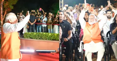 ദല്‍ഹിയില്‍ ഭജന്‍ ക്ലബ്ബിങ്ങില്‍ പങ്കെടുത്ത് മോദി; വിമര്‍ശനവുമായി ദീപ്‌കെ
