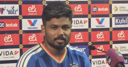 അദ്ദേഹവുമായുള്ള ആശയവിനിമയം വളരെയധികം സഹായകമായി: തിരിച്ചുവരവിനെക്കുറിച്ച് സഞ്ജു