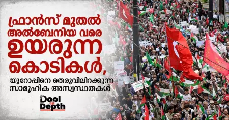 Dool In-Depth: ഫ്രാന്‍സ് മുതല്‍ അല്‍ബേനിയ വരെ ഉയരുന്ന കൊടികള്‍; യൂറോപ്പിനെ തെരുവിലിറക്കുന്ന സാമൂഹിക അസ്വസ്ഥതകള്‍