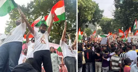 ഗ്യാനേഷ് രാജിവെക്കുക; ശിവാജി പാര്‍ക്കിനെ 'ജന്തര്‍ മന്തറാ'ക്കി സി.ജെ.പി; പ്രതിഷേധത്തില്‍ പങ്കാളികളായി ആയിരങ്ങള്‍
