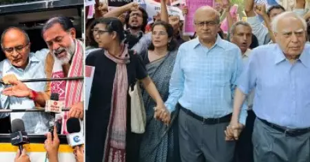 പ്രായമാവുമ്പോള്‍ ഞങ്ങള്‍ നിങ്ങളെ പോലെ സ്‌ട്രോങ് ആയിരിക്കുമോയെന്ന് നേഹ; നിങ്ങളുടെ പ്രായത്തില്‍ ഞങ്ങള്‍ക്ക് ഇത്ര ധൈര്യമില്ലായിരുന്നെന്ന് യോഗേന്ദ്ര യാദവ്