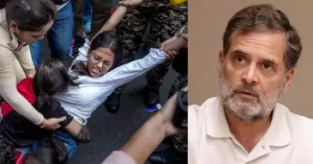 ജന്തർ മന്ദറിൽ വനിതാ മാധ്യമപ്രവർത്തകർക്ക് നേരെ പൊലീസ് അതിക്രമം; അമിത് ഷാ മറുപടി പറയണമെന്ന് രാഹുൽ ഗാന്ധി