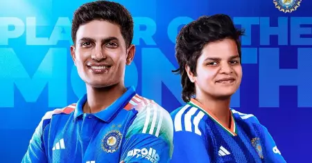 ചരിത്ര നേട്ടവുമായി ഗില്ലിന്റെ തേരോട്ടം; ഐ.സി.സിയുടെ മിന്നും നേട്ടത്തില്‍ ഷഫാലിയും!