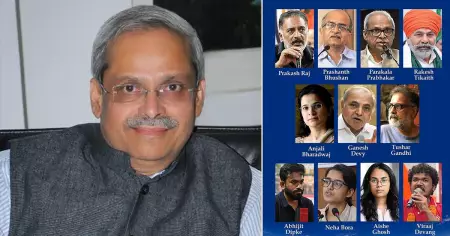 നിര്‍മല സീതാരാമന്റെ ഭര്‍ത്താവ് പരകാല പ്രഭാകര്‍ എസ്.ഐ.ആര്‍ വിരുദ്ധ പ്രക്ഷോഭത്തില്‍; പ്രകാശ് രാജും ദീപ്‌കെയും അടക്കമുള്ളവര്‍ക്കൊപ്പം വേദി പങ്കിടും