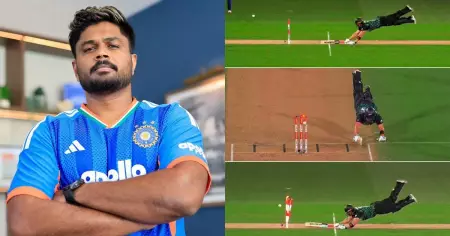 മറ്റാരെങ്കിലും ആയിരുന്നെങ്കില്‍ ഇപ്പോള്‍ തീര്‍ന്നേനേ; സ്റ്റംപ് മൈക്ക് പിടിച്ചെടുത്ത സഞ്ജുവിന്റെ വാക്കുകള്‍