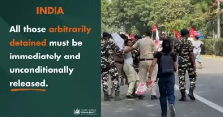 എസ്.ഐ.ആര്‍ വിരുദ്ധ പ്രതിഷേധം: കൂട്ടത്തടങ്കലുകളെക്കുറിച്ച്
ആശങ്ക പങ്കുവെച്ച് യു.എന്‍ ഹ്യൂമന്‍ റൈറ്റ്‌സ്