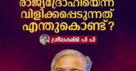 മുഖ്യ തെരഞ്ഞെടുപ്പ് കമ്മിഷണർ രാജ്യദ്രോഹിയെന്ന് വിളിക്കപ്പെടുന്നത് എന്തുകൊണ്ട്?