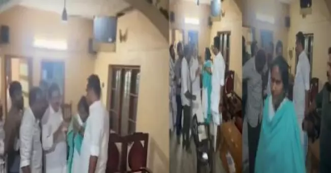 ചായകുടിക്കാന്‍ വിളിച്ച് വരുത്തി മര്‍ദിച്ചെന്ന് രമ്യ ഹരിദാസ്; എം.എല്‍.എ അടിച്ചെന്ന് ജില്ലാ പഞ്ചായത്തംഗം