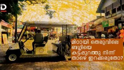 മിഠായിത്തെരുവിലെ ബഗ്ഗിയെ കട്ടപ്പുറത്തു നിന്ന് താഴെയിറക്കരുതോ?