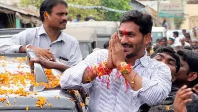 ആന്ധ്രയില്‍ ജഗന്‍ മോഹന്‍ റെഡ്ഡിയുടെ വിജയകുതിപ്പ്; മെയ് 30 ന് മുഖ്യമന്ത്രിയായി അധികാരമേല്‍ക്കുമെന്ന് വൈ.എസ്.ആര്‍.സി.പി