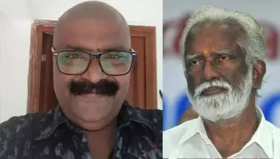 ‘കുമ്മനമെന്ന യോഗീശ്വരനെ തോല്‍പ്പിക്കുമെന്ന് കരുതിയില്ല’; തലമൊട്ടയടിച്ച് സംവിധായകന്‍ അലി അക്ബര്‍