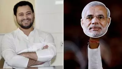 ‘മോദി മോദി യെസ് പപ്പാ’; മോദി ഭക്തരുടെ മക്കള്‍ക്ക് ഭാവിയില്‍ ചൊല്ലിപ്പടിക്കാനുള്ള പദ്യവുമായി തേജസ്വി യാദവ്