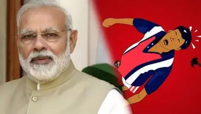 മോദിയെ കടത്തിവെട്ടി തമിഴ്‌നാട്ടിലെ ‘ലാസര്‍ എളേപ്പന്‍’; കമ്മ്യൂണിസ്റ്റ് പാര്‍ട്ടിയുടെ ചിഹ്നത്തില്‍ നിന്ന് ചുറ്റിക മാറ്റണമെന്നും ആവശ്യം