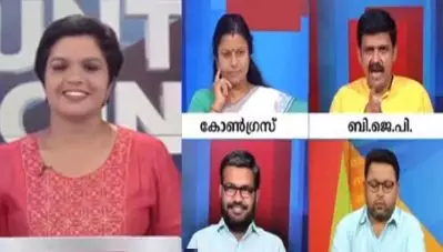 ക്ലൈമറ്റ് ചെയ്ഞ്ചിനെ കുറിച്ച് പുസ്തകം എഴുതിയ ആളാണ് മോദി, വിലകുറച്ച് കാണരുത്; ചാനല്‍ ചര്‍ച്ചയില്‍ നിഷയെ ഹിന്ദി ‘പഠിപ്പിച്ച്’ സന്ദീപ് വാര്യര്‍