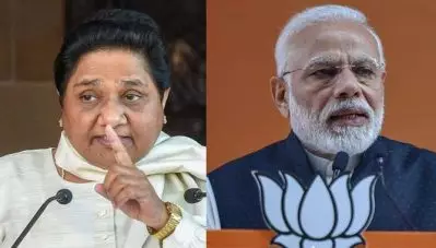 മോദിയെ ഭര്‍ത്താക്കന്മാര്‍ക്കൊപ്പം കാണുമ്പോള്‍ ബി.ജെ.പി വനിതാ നേതാക്കള്‍ക്ക് ഭയം; മായാവതി
