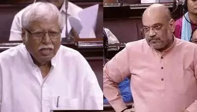 ഗുജറാത്തിലെ മനുഷ്യാവകാശ ധ്വംസനങ്ങള്‍ നിരത്തി രാജ്യസഭയില്‍ കോണ്‍ഗ്രസ് നേതാവിന്റെ പ്രസംഗം; മറുപടി പറയാന്‍ തുനിഞ്ഞ ആഭ്യന്തര സഹമന്ത്രിയെ വിലക്കി അമിത് ഷാ