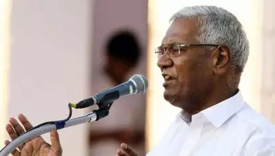 ”രാജ ഹാസ് ഓണ്‍ലി റിട്ടയേര്‍ഡ്, നോട്ട് ടയേര്‍ഡ്”; ഡി. രാജയെക്കുറിച്ച് സ്പീക്കര്‍