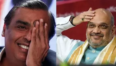 ‘അമിത് ഭായ്, ഇന്ത്യയുടെ യഥാര്‍ത്ഥ ഉരുക്കുമനുഷ്യന്‍ നിങ്ങളാണ്’; ഗുജറാത്തും ഇപ്പോള്‍ ഇന്ത്യയും അമിത് ഷായെ കൊണ്ട് അനുഗ്രഹീതമായെന്ന് മുകേഷ് അംബാനി