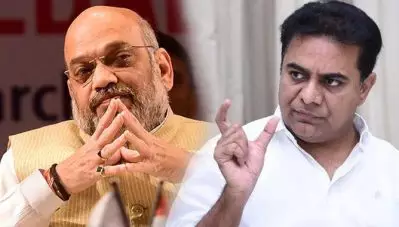 ‘നിങ്ങളുടെ വിദ്യകളൊക്കെ കര്‍ണാടകത്തില്‍,തെലങ്കാനയില്‍ നടക്കില്ല, ആളുകളൊക്കെ ബുദ്ധിയുള്ളവരാണ്’; ബി.ജെ.പിയോട് കെ.ടി.ആര്‍