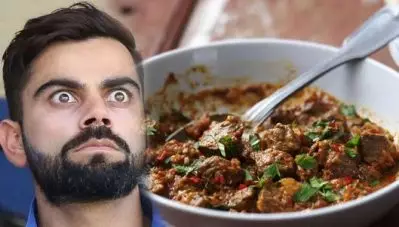കോഹ്‌ലി പൂജ്യത്തിനു പുറത്തായി; നിരാശ മൂലം എഴുതിയത് ബീഫിനെക്കുറിച്ച്; രണ്ടുവര്‍ഷം മുമ്പെഴുതിയ പോസ്റ്റിന്റെ പേരില്‍ യുവതിക്കെതിരെ കേസ്