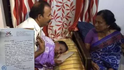 ‘ആ മകന്‍ യാത്രയായത് മൂന്നരക്കോടി ജനങ്ങളുടെ ഹൃദയത്തിലേക്കാണ്’; ലിനുവിന്റെ കുടുംബത്തിന് മോഹന്‍ലാലിന്റെ വിശ്വശാന്തി ഫൗണ്ടേഷന്‍ വീട് നിര്‍മിച്ചു നല്‍കും