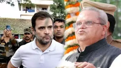‘രാഹുല്‍ ഗാന്ധി Vs കശ്മീര്‍ ഗവര്‍ണര്‍’; രാഹുല്‍ പ്രശ്‌നം രാഷ്ട്രീയവത്കരിക്കുന്നുവെന്ന അടുത്ത ആരോപണവുമായി മാലിക്