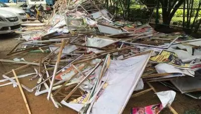 ഫ്‌ളക്‌സ് നിരോധനം; സംസ്ഥാന സര്‍ക്കാര്‍ ഉത്തരവ് ഹൈക്കോടതിയുടെ നിരന്തര ഇടപെടലിനെ തുടര്‍ന്ന്