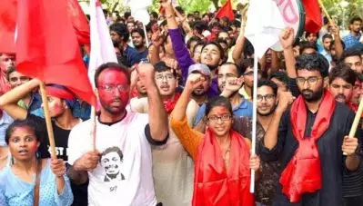 ജെ.എന്‍.യു യൂണിയന്‍ തെരഞ്ഞെടുപ്പ്: പ്രധാനപ്പെട്ട നാല് സീറ്റിലും ഇടത് വിദ്യാര്‍ത്ഥി സംഘടനകള്‍; അയ്ഷി ഗോഷ് യൂണിയന്‍ പ്രസിഡണ്ട്