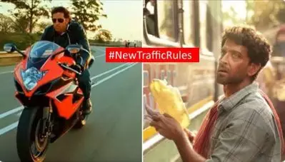 ‘പുതുക്കിയ ട്രാഫിക്ക് നിയമത്തിന് മുമ്പും ശേഷവും’; പോക്കറ്റ് കാലിയാക്കുന്ന പിഴ ഈടാക്കുന്നതിനെതിരെ സോഷ്യല്‍ മീഡിയ ട്രോള്‍