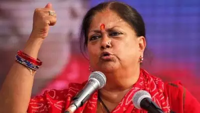 ‘രാജസ്ഥാന്‍ മുന്‍ മുഖ്യമന്ത്രി വസുന്ധര രാജെ തെരഞ്ഞെടുപ്പില്‍ കോണ്‍ഗ്രസിനെ സഹായിച്ചു’; ആരോപണമുയര്‍ത്തി എന്‍.ഡി.എ എം.പി