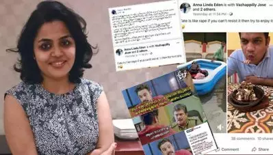 ‘ബലാല്‍സംഗവും വെള്ളപ്പൊക്കവും വിധിയല്ല’ ; അന്ന ഈഡന്റെ പോസ്റ്റിനെതിരെ പ്രതിഷേധവുമായി സോഷ്യല്‍ മീഡിയ ; പ്രതികരണങ്ങള്‍
